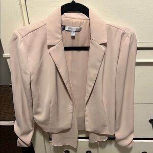 Jennifer Lopez Women's Blush Pink Suit Jacket